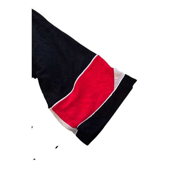 Vintage Playboy Unisex Terry Cloth Black Red Hugh Hefner L/XL Made in USA Robe - Picture 6 of 7